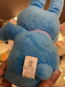 Blue Plush Bunny