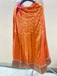 Banarasi print skirt