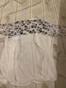 Chic Floral Button-Down Top