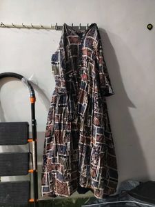 Bohemian Patchwork Maxi Dress