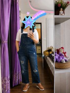 H&amp;M denim jumpsuit