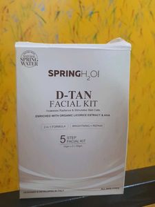 50% Off 🚨SpringH2O D-Tan Facial Kit