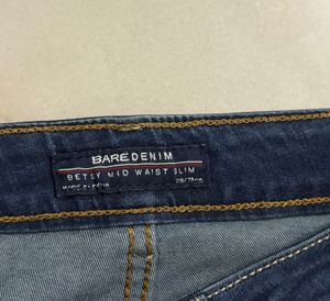 Women's Ripped Blue Jeans