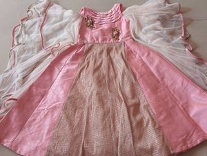 Elegant Pink party wear frock