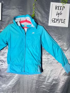 Nike Blue Hooded Jacket