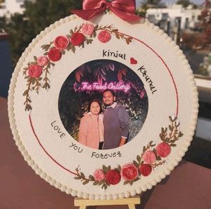 Photo Embroidery Hoop