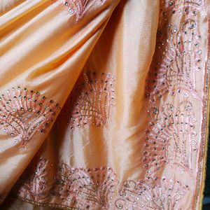Heavy Work Silk Saree
