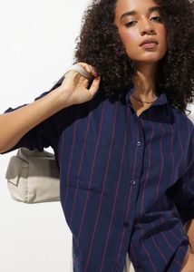Classic Striped Button-Down Shirt