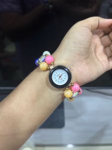 Beaded Charm Watch