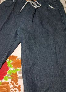 Stylish Dark Wash Jogger Pants