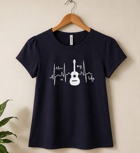 Music Is My Life Guitar T-Shirt