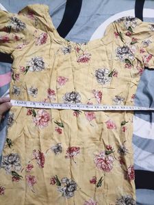 Floral Print Kurta with Salwar Set