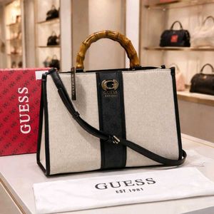 Guess Handbag with Bamboo Handle