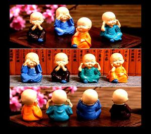 4 Monks scattering positive energy 🧡💛