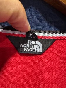 The North Face Red Short Sleeves Polo T-Shirt