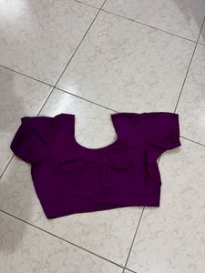Solid Purple Blouse