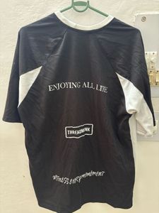 Graphic Print Black &amp; White T-Shirt