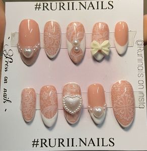 Combo press on nails