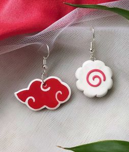 Naruto maki and Akatsuki Mismatch Anime Earrings