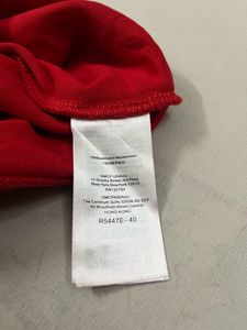 Red Semi Winter Without Name Label Sweatshirt