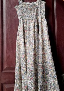 Floral Print Maxi Dress