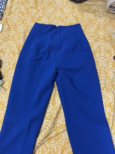 Royal Blue Wide Leg Pants