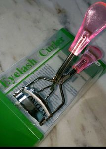 AFDNO Eyelash Curler with Pink Handle