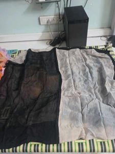Black and White dupatta