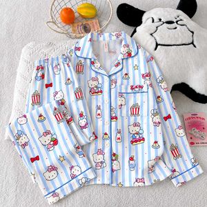 Cute Hello Kitty Pajama Set
