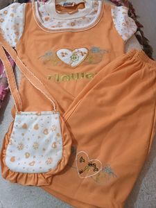 New Top Skirts With Bag
