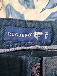 Ruggers Blue Trouser Men