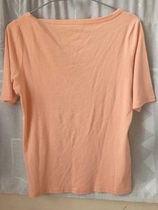 Soft Peach Short Sleeve T-Shirt