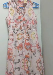 Floral Print Sleeveless Dress