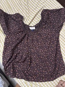 GAP inspired Floral Print Top