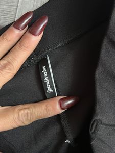 Black Flared Trousers