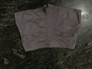 Grey Cargo Shorts