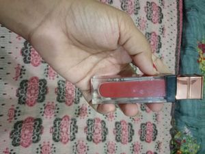 brick Red colour lipstick