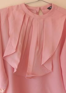 Pink Korean Top For Women | MIZAGO