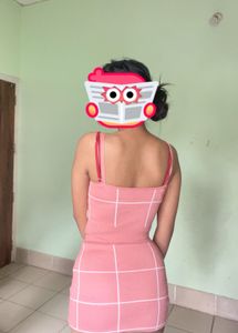 Pink Plaid Two-Piece Set