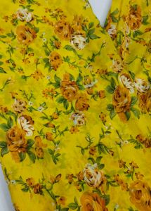 Yellow sareee