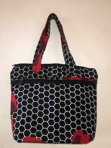 Rose Print Tote Bag New Without Tag.