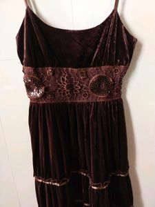 Velvet Short Dress