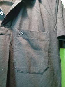 Solid Black Polo M