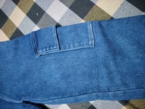 Blue Cargo Jeans
