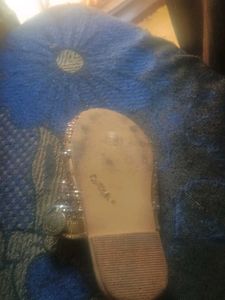 Sparkly Gold Baby Sandals