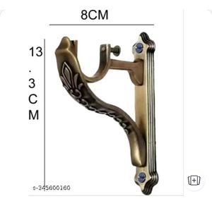 curtain holders 2 pair set with  holder stand