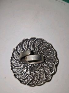 Vintage Filigree Statement Ring