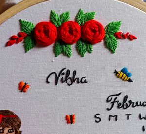 Birthday Special Embroidery