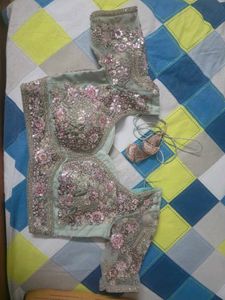 Stunning Embroidered Lehenga Choli Set