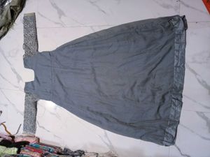 Elegant Grey Embroidered Kurta Set